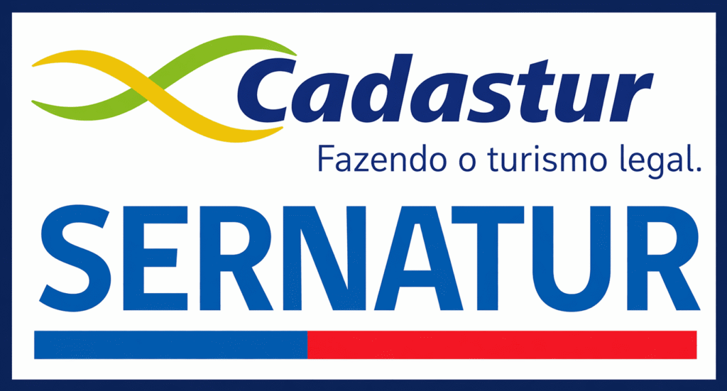 Selo Sernatur oficial de agência especializada em viagens premium e experiências exclusivas no Chile.